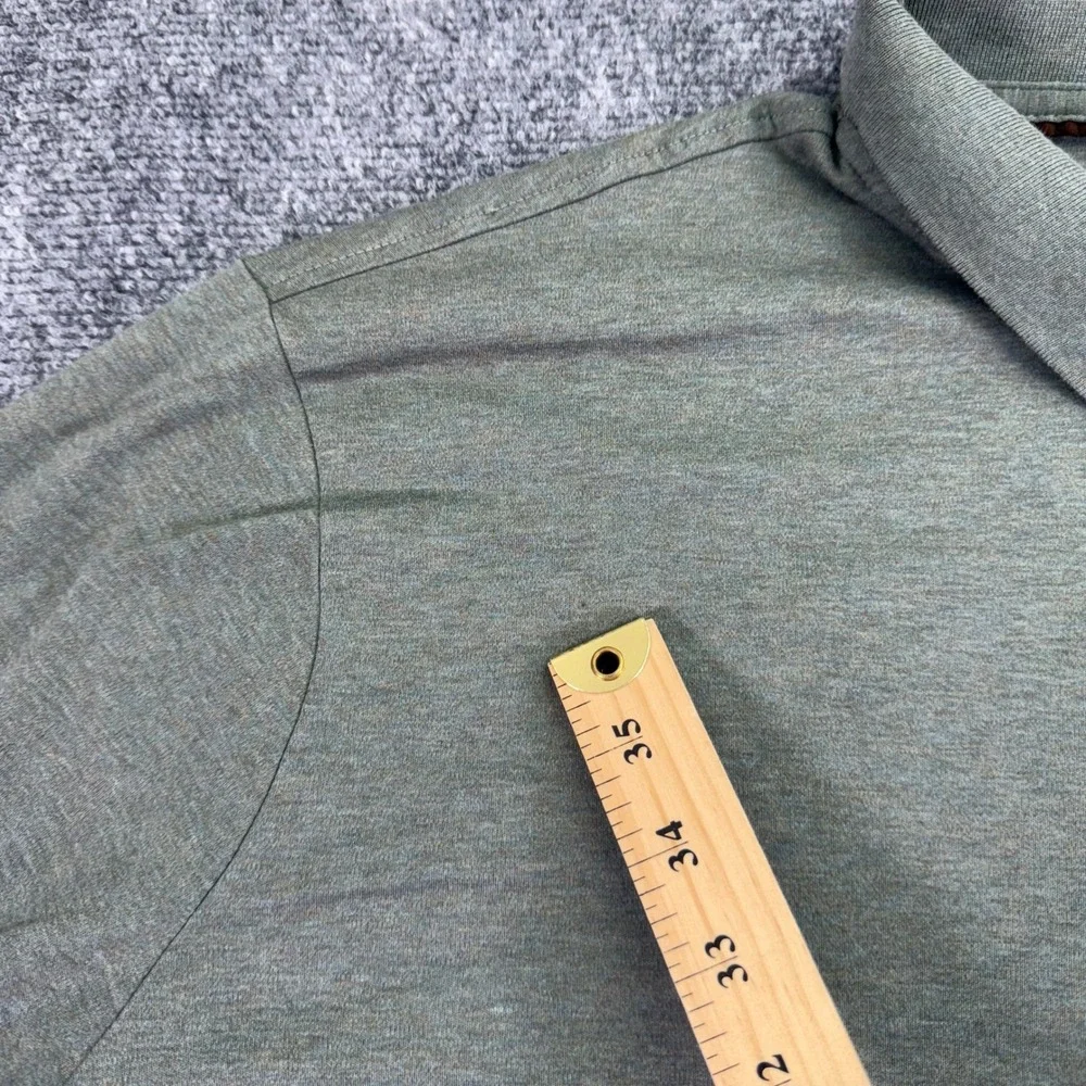 Polo Ralph Lauren Polo Shirt Mens XXL 2XL Green Classic Fit‎ Flesh Pony *STAINS
